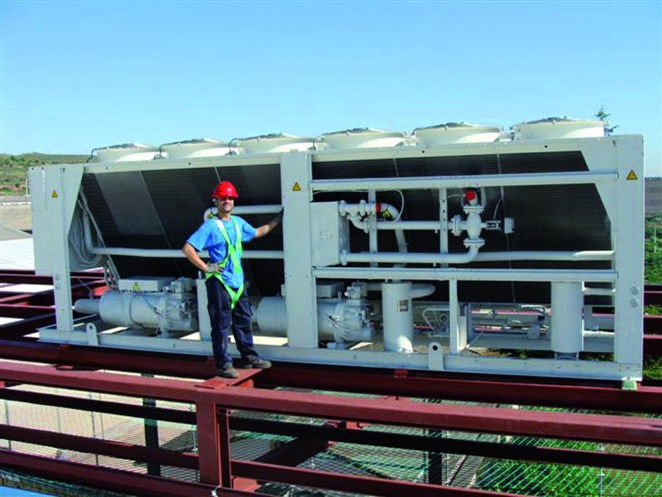 Puesta en marcha de sistemas de refrigeración industrial